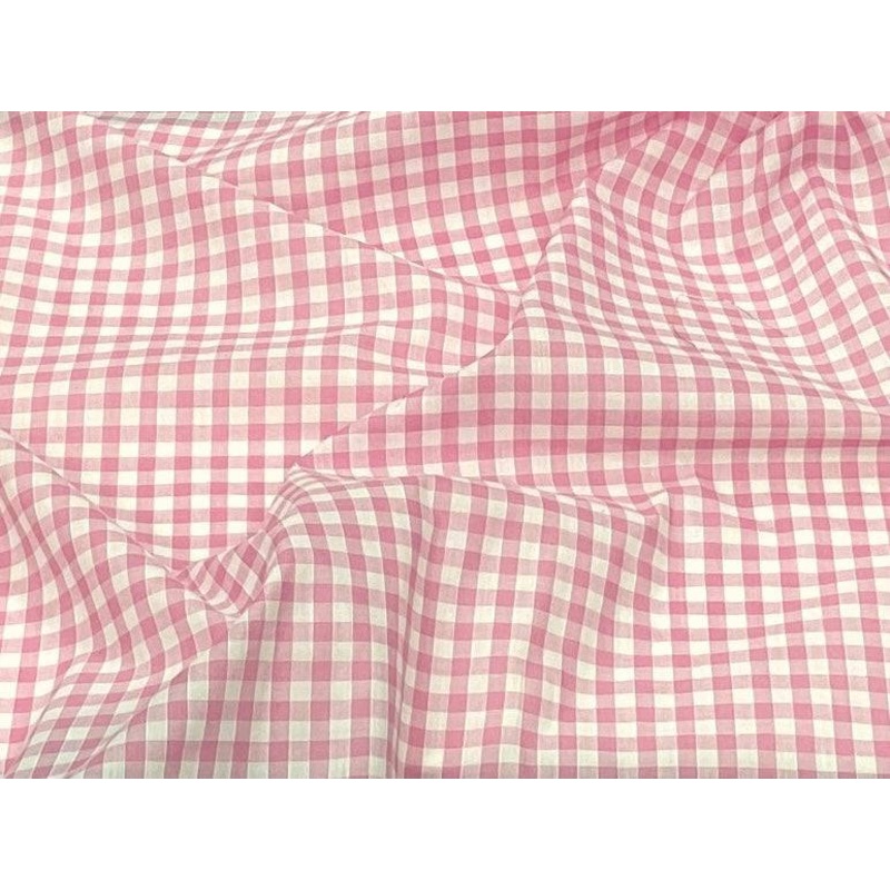 1/4″ Gingham Polycotton Black 1/4th inch
