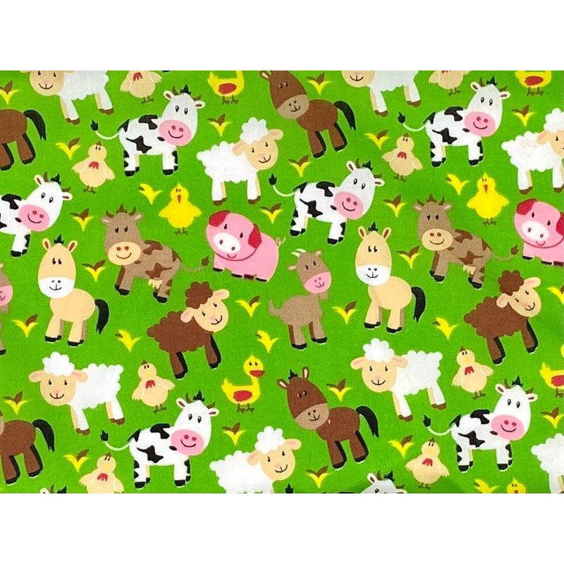 Farmyard- Poly/Cotton Print
