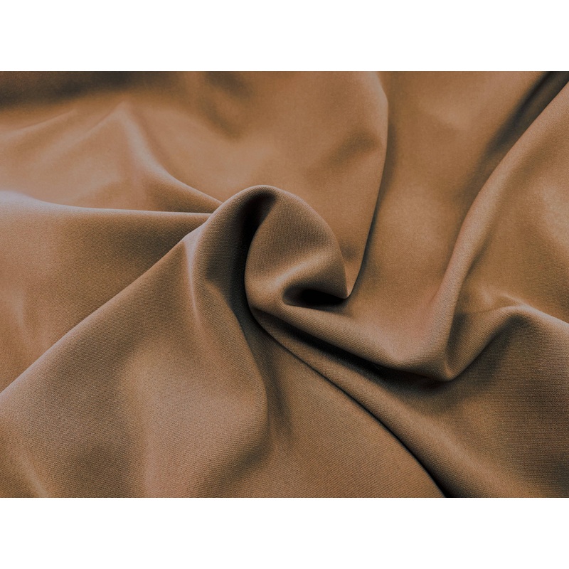 Plain Winters Crepe Fabric Beige