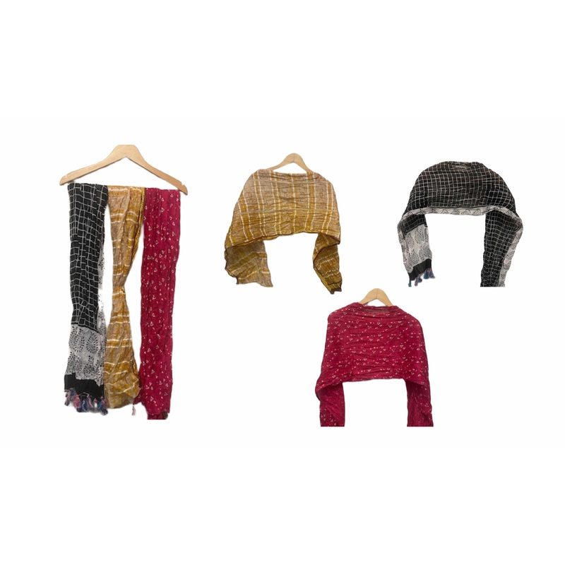 Clearance Scarves – JOB LOT 1 – (3 PCS)