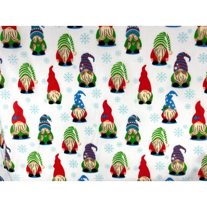 Christmas Dwarf 1 – Poly/Cotton Print Fabric