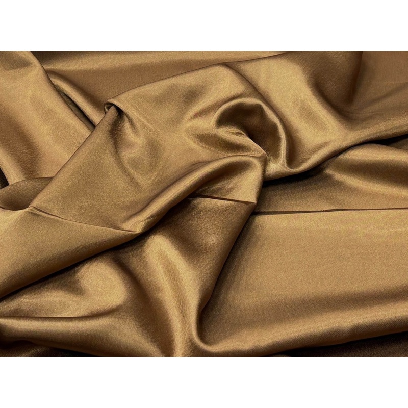 Crepe Backed Satin Brown