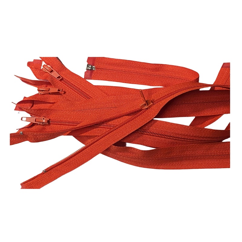 Dressmaking Zip – Open Ended 12″ Red