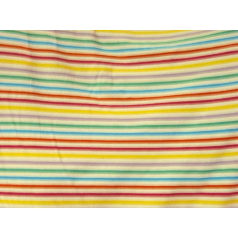 Thin Striped – Cotton Jersey Print Multi
