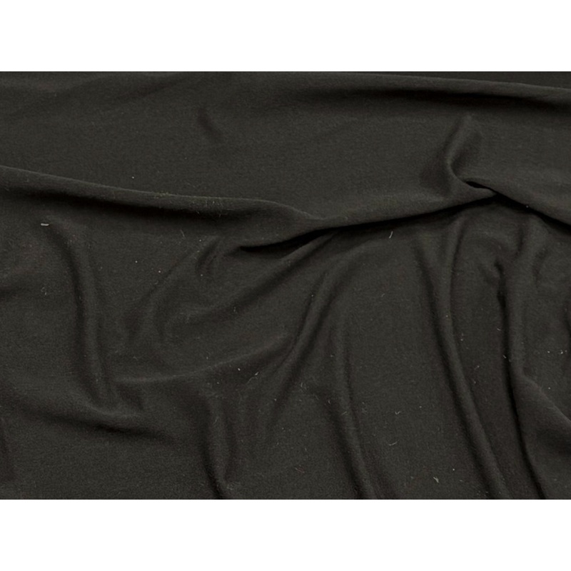 Plain Coloured – Cotton Mix Jersey Black