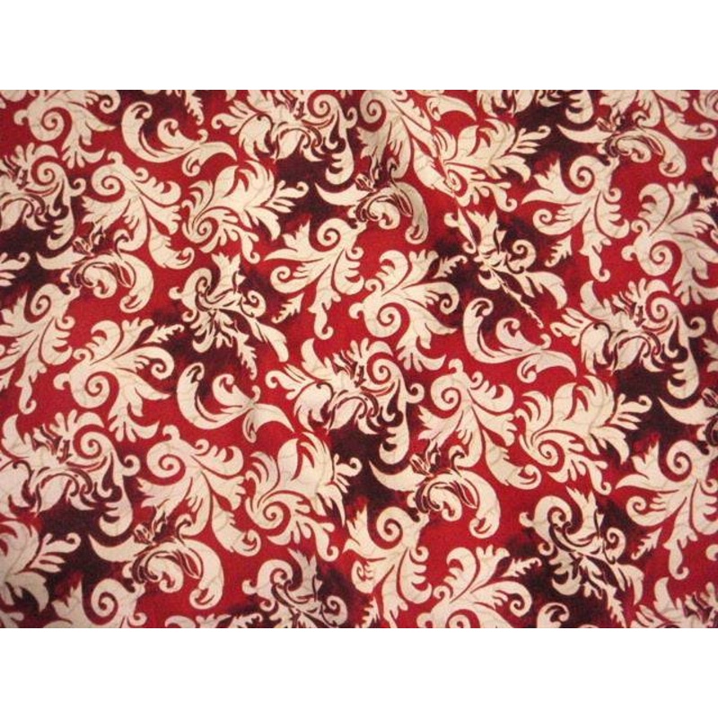 Scarlet Chameleon – Printed Crepe Scarlet