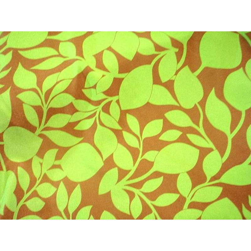Lime Leaf – Printed Crepe Lime