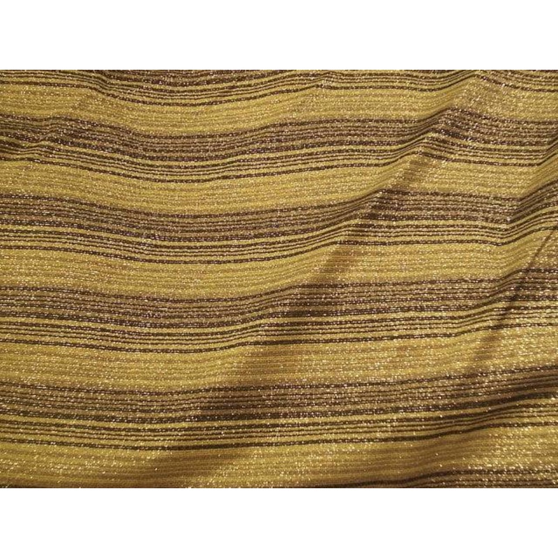 Metallic Jersey Stripe Gold