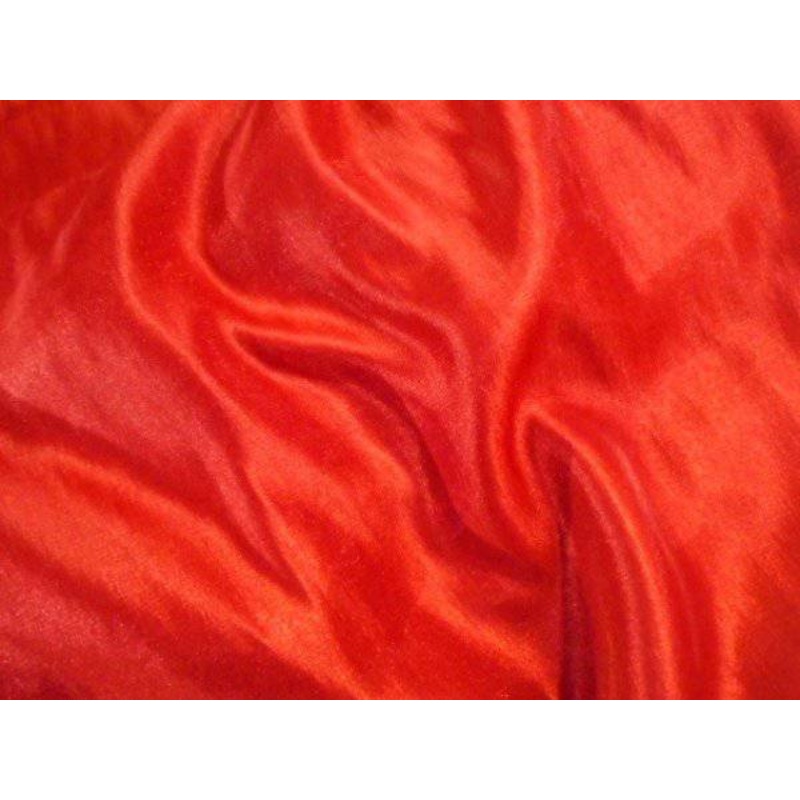 Shimmer Satin Scarlet