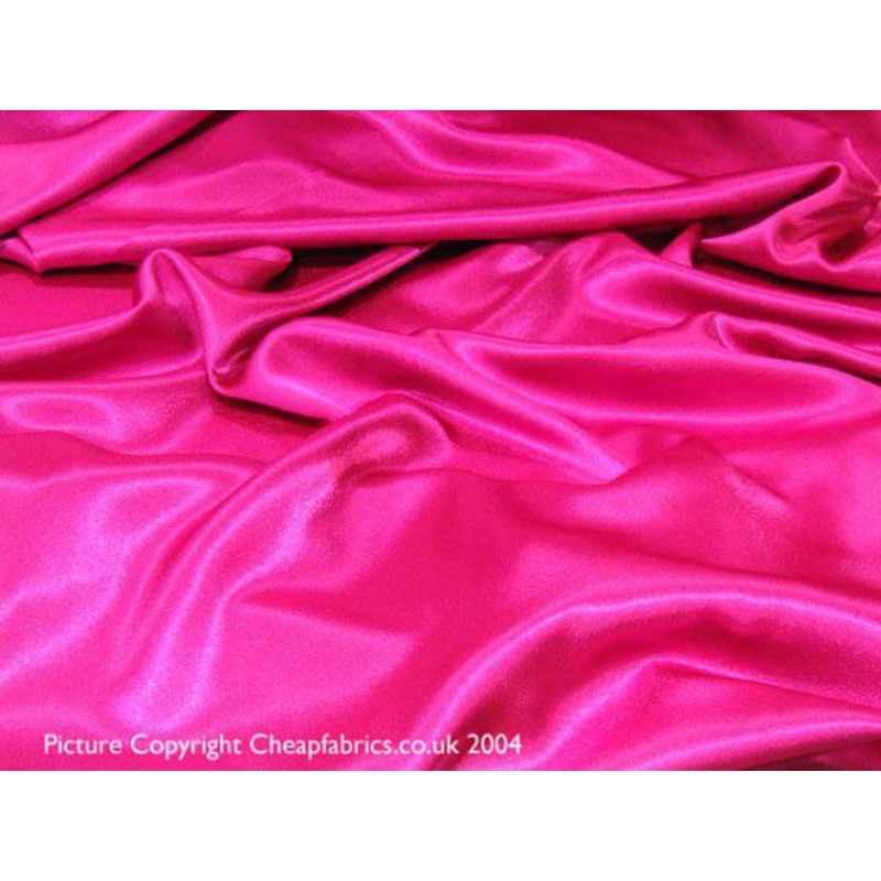 Slinky Satin Cerise