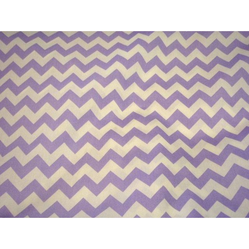 Zig Zag – Cotton Poplin Patchwork Red