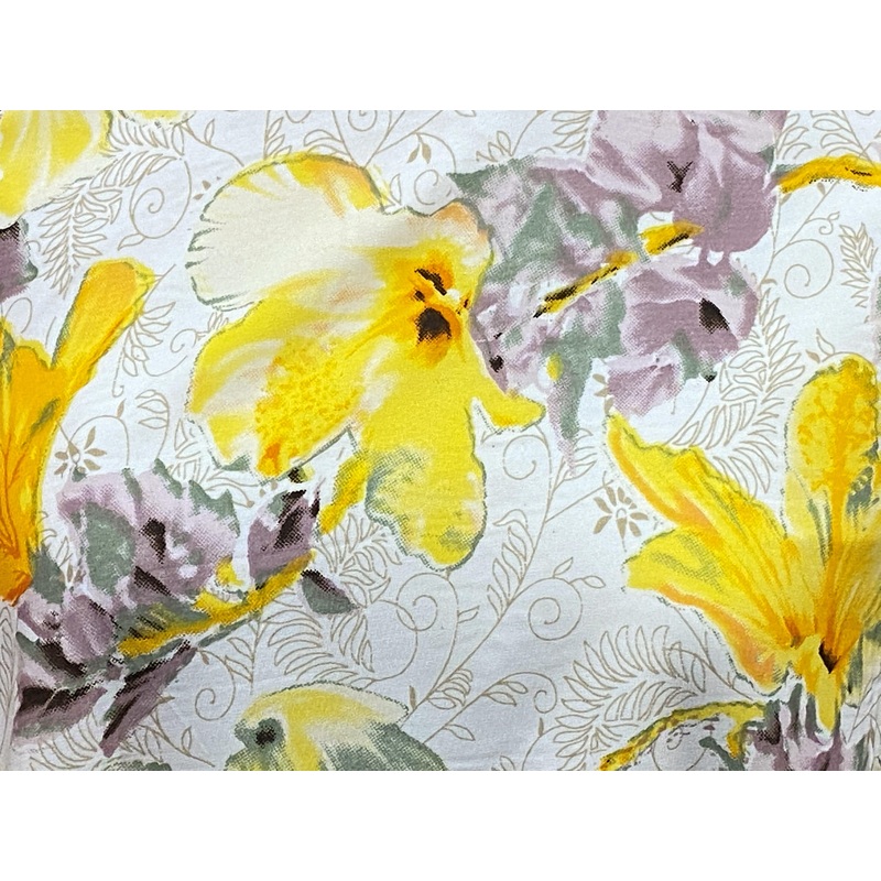 Spring Sensation – Printed Crepe Mint