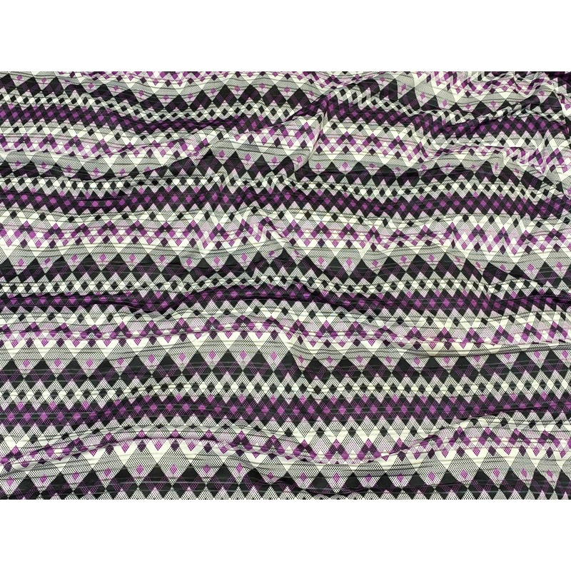 Wigwam – 2 way Stretch Jersey Purple