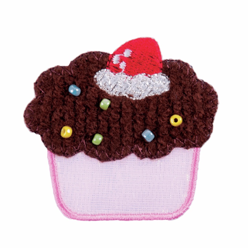 Cupcake – Iron -On & Sew-On Motifs Patch Cupcake