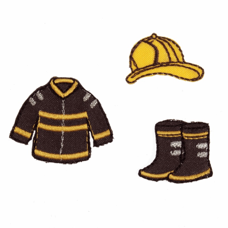 Fireman – Iron -On & Sew-On Motifs Patch Fireman