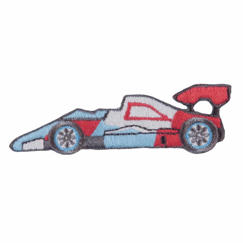 Racing Car – Iron -On & Sew-On Motifs Patch Racing Car