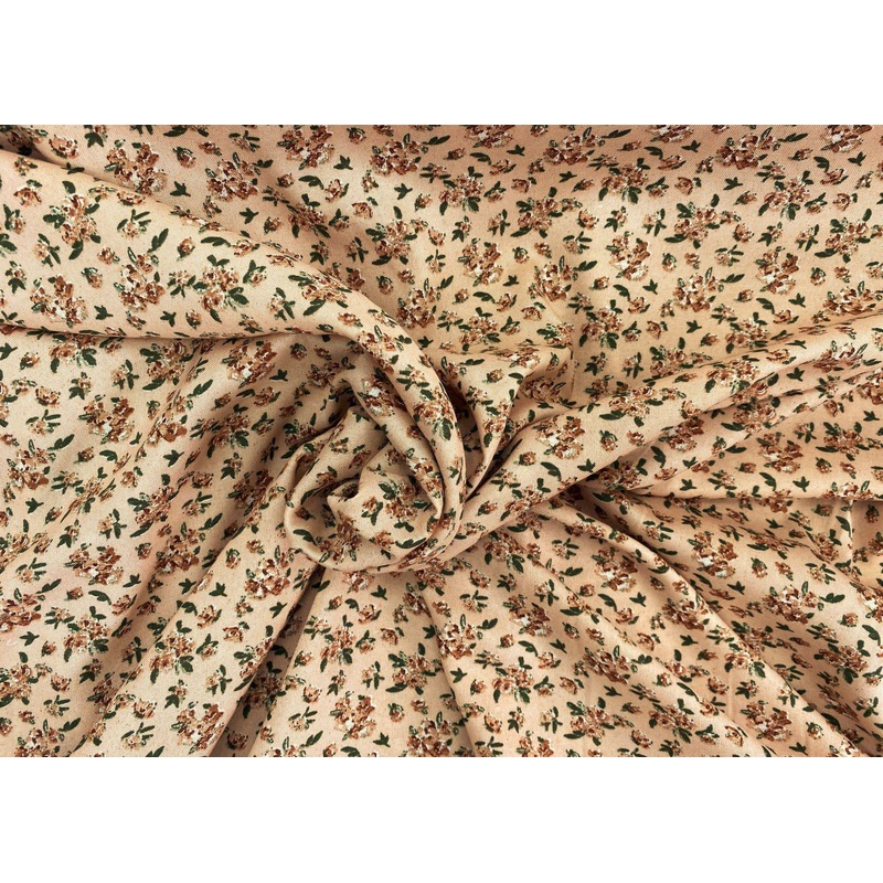 Summer Floral – Oxford Printed Crepe Mint