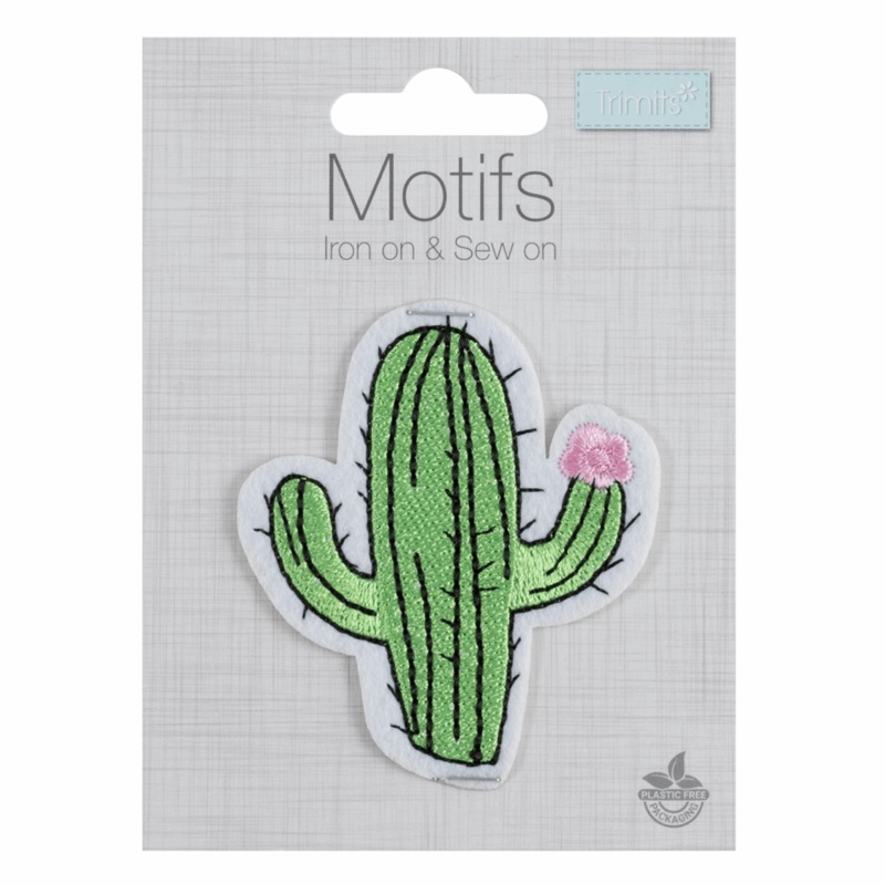 Cactus – Iron -On & Sew-On Patch Cactus