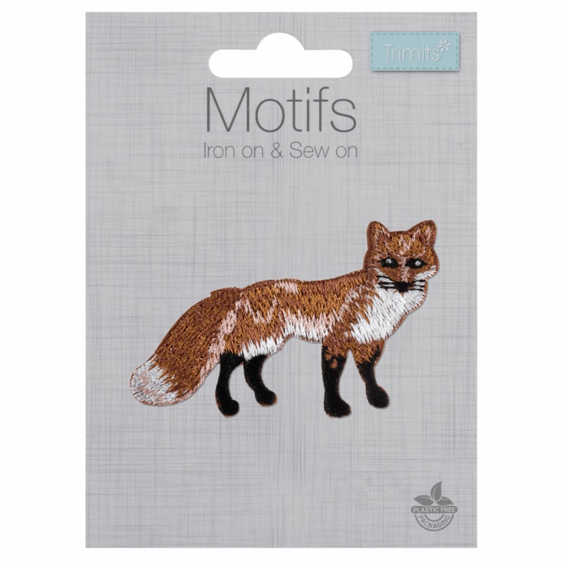 Fox – Iron -On & Sew-On Patch Fox