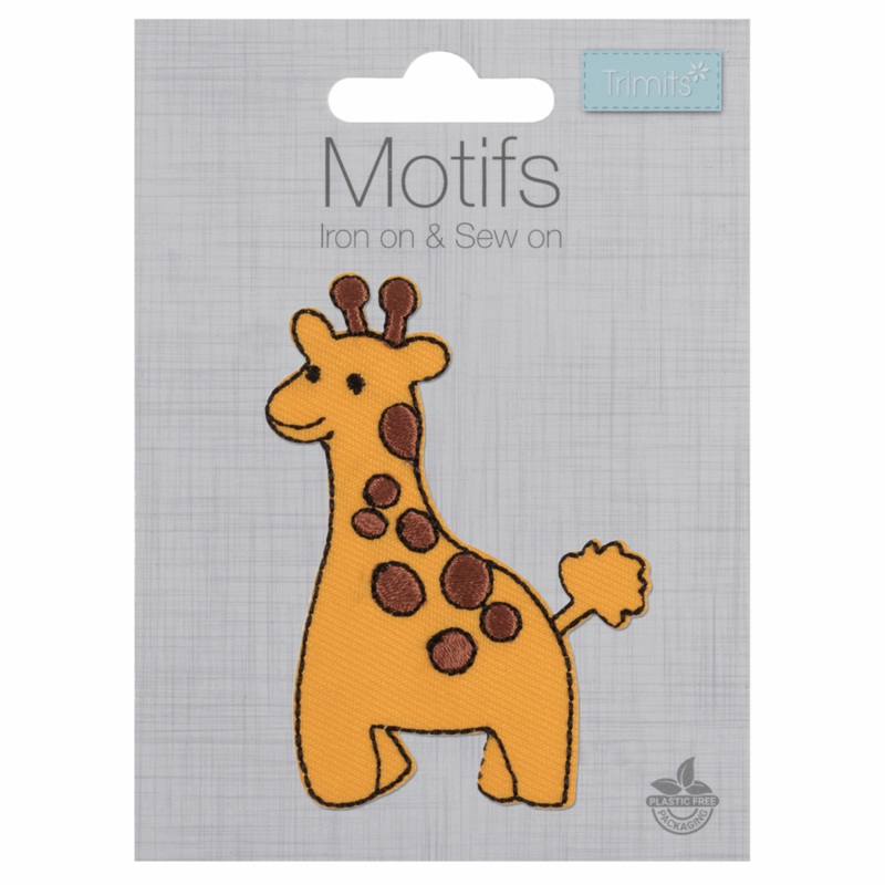 Giraffe – Iron -On & Sew-On Patch Giraffe