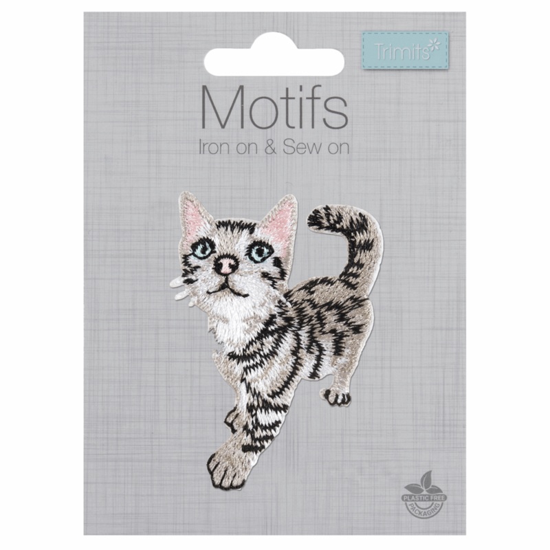 Kitten – Iron -On & Sew-On Patch Kitten