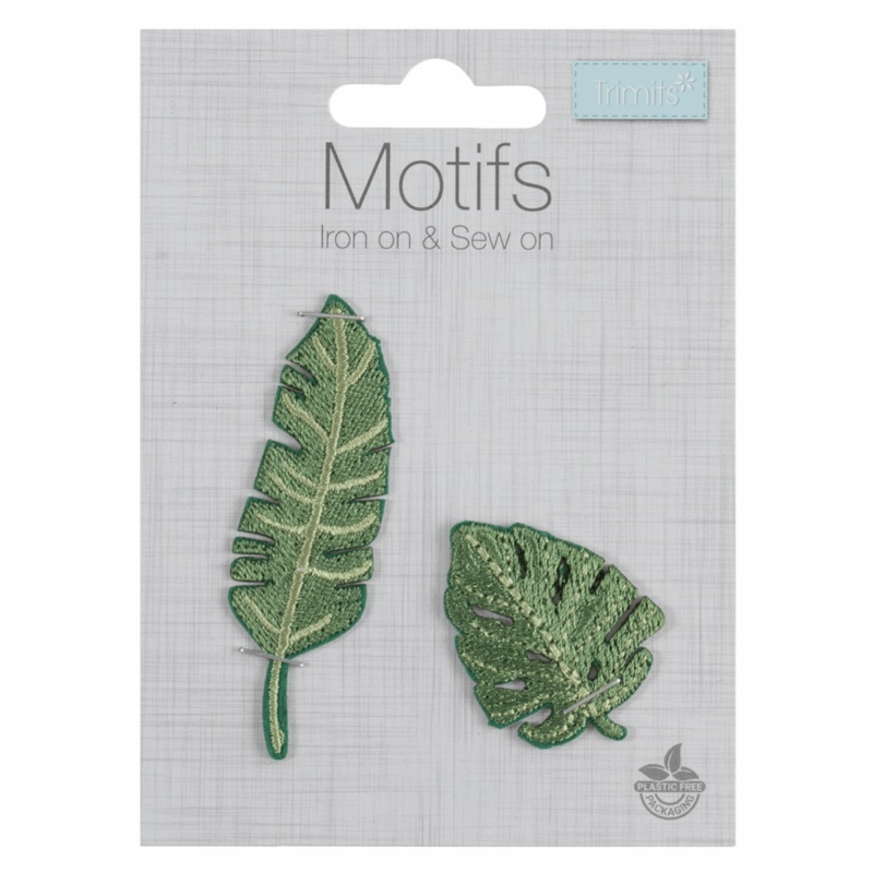 Leaves – Iron -On & Sew-On Patch Leaves