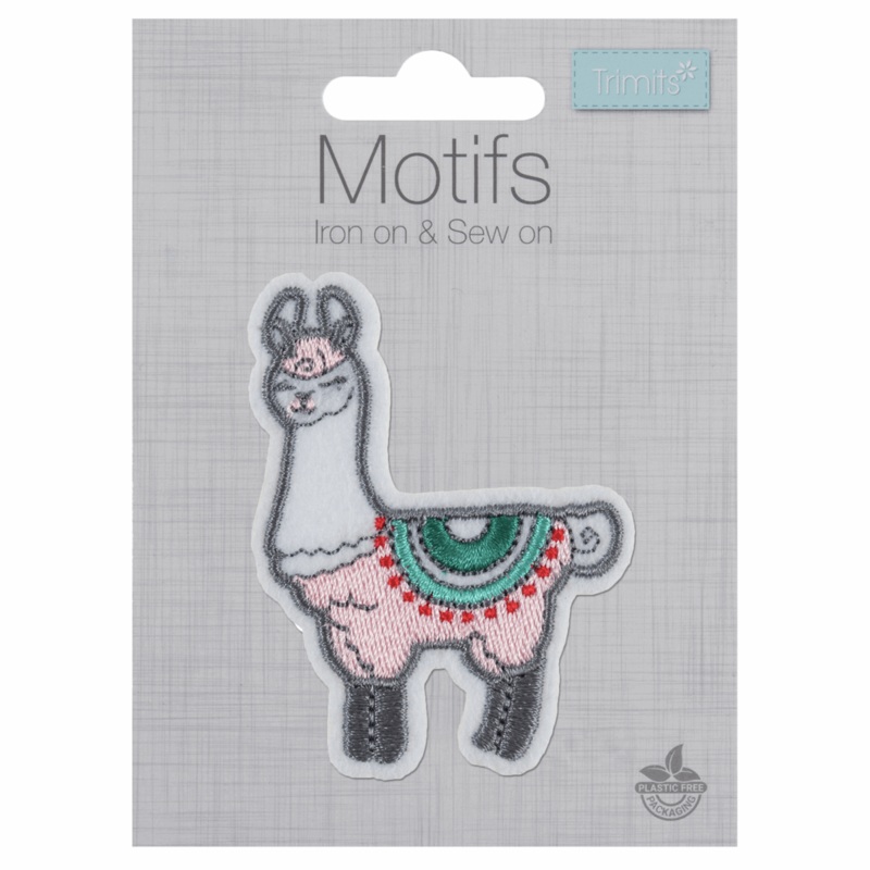 Llama – Iron -On & Sew-On Patch Llama