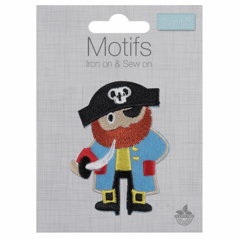 Pirate – Iron -On & Sew-On Patch Pirate