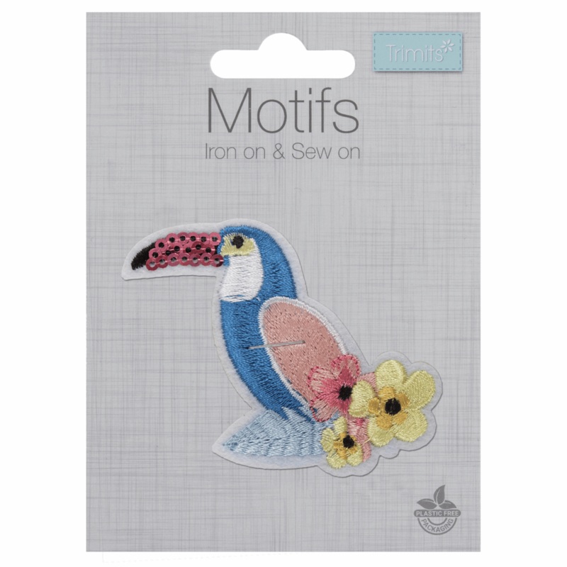 Toucan – Iron -On & Sew-On Patch Toucan
