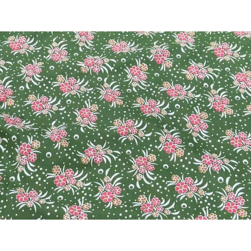 3 Metres for the Price of 2 –  Discount Fabric Bundle – Wild Floral Green