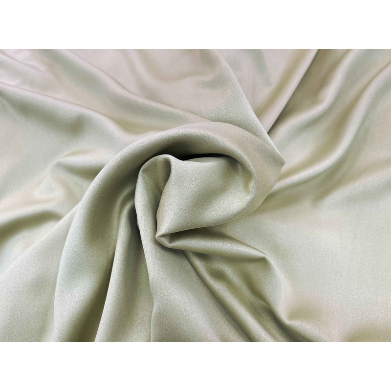 Luxury Feel Satin Fabric Lemongrass
