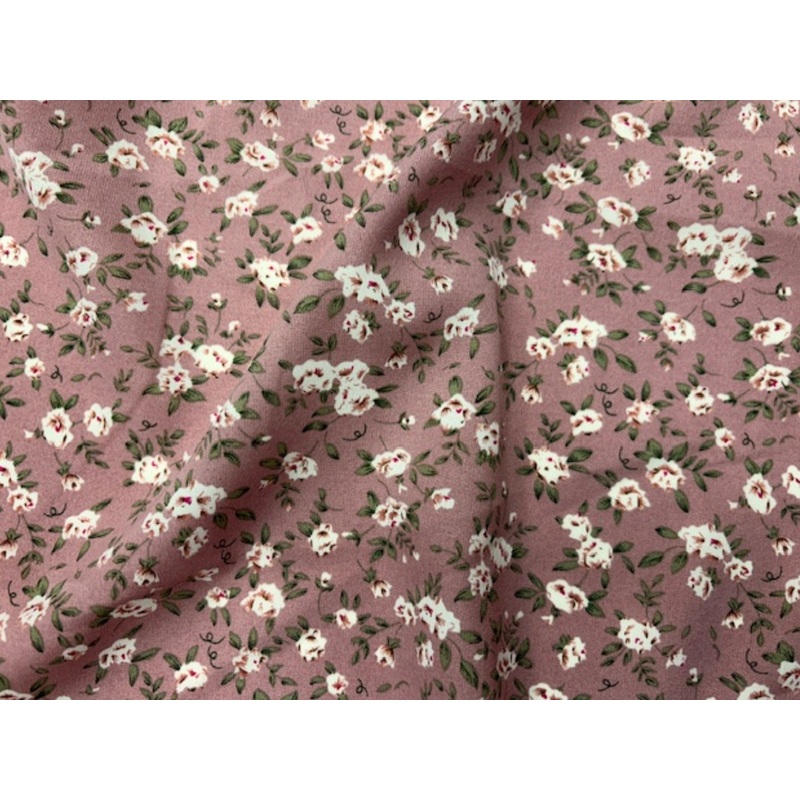 Rose Pink Print – Printed Crepe Special