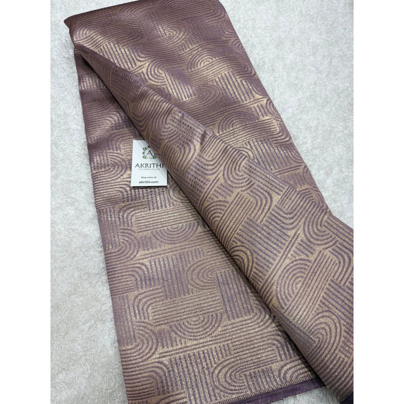 Pure silk Banarasi brocade fabric